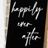 3D Wedding Welcome Sign